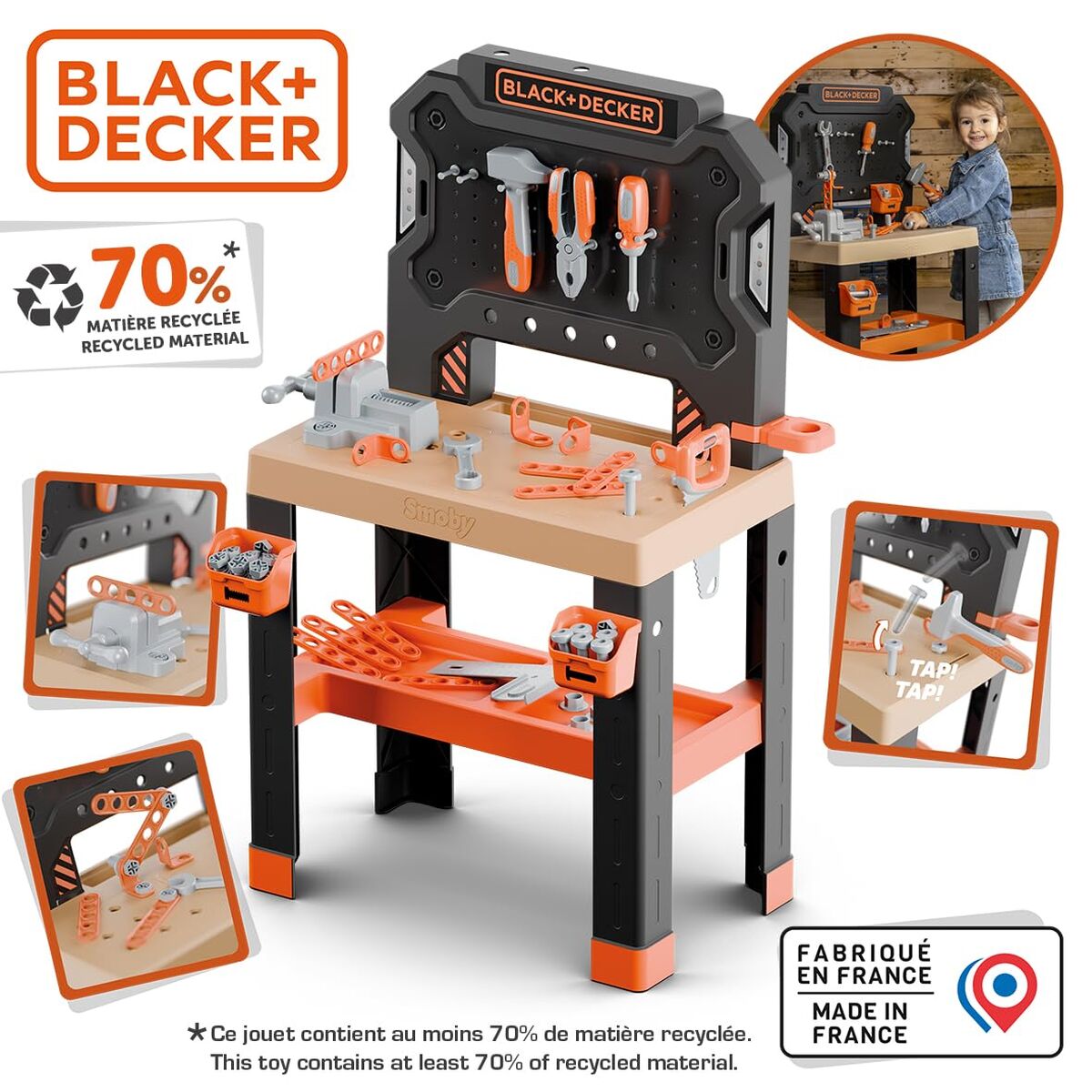 Kit per Cleaning & Storage Smoby